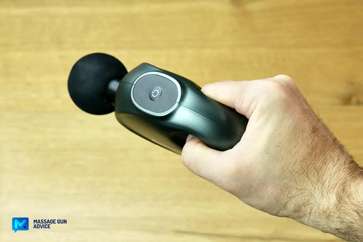 Bitfinic Massage Gun Review - Likely The Cheapest Mini Device 14 bitfinic mini ergonomic shape