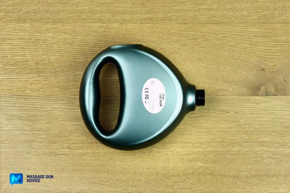 Bitfinic Massage Gun Review - Likely The Cheapest Mini Device 9 bitfinic mini right side