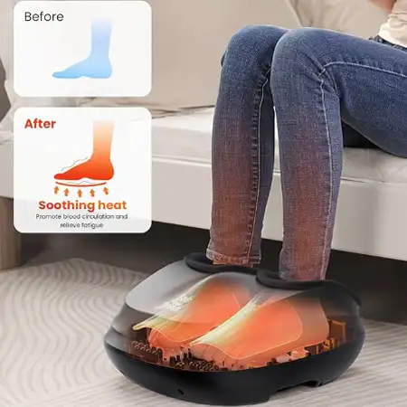 Black Friday Massage Gun Black Friday - Tracking This Year's Hottest Deals! 27 Bob And Brad Lite Foot Massager With Heat, Shiatsu Deep Kneading, Fsa&hsa Eligible,