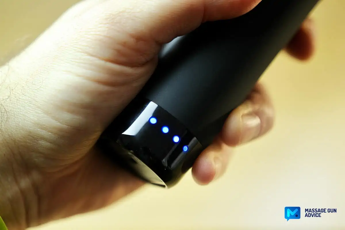 Bob and Bob And Brad T2 Massage Gun Review: Is It a Genuine Upgrade? 27 bob and brad t2: battery LED level indicators