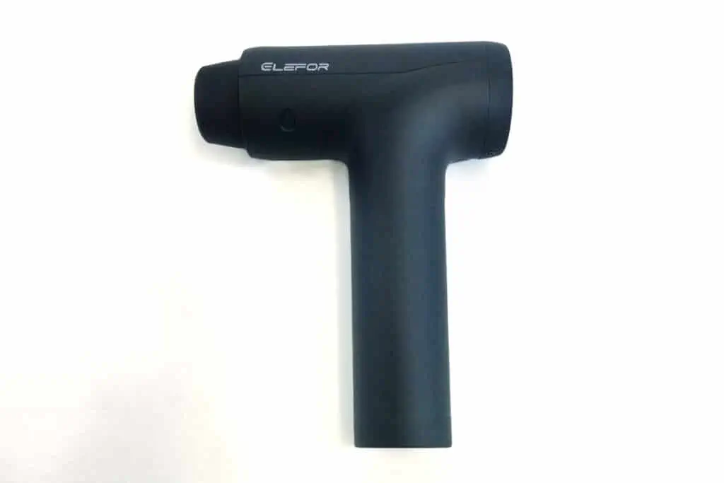 Elefor Massage Gun Review - Popular on Amazon, But Better Alternatives Await! 6 Elefor muscle massager: Left Side