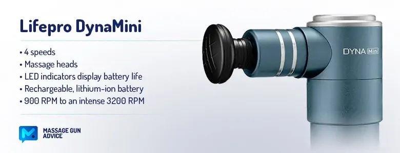 Lifepro Dyna Mini Review - A Well-Executed, Everyday Companion Massage Gun 2 lifepro DynaMini - mini massage gun under 100