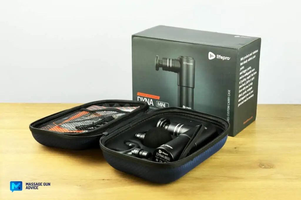 Lifepro Dyna Mini Review - A Well-Executed, Everyday Companion Massage Gun 3 Lifepro Dynamini Package