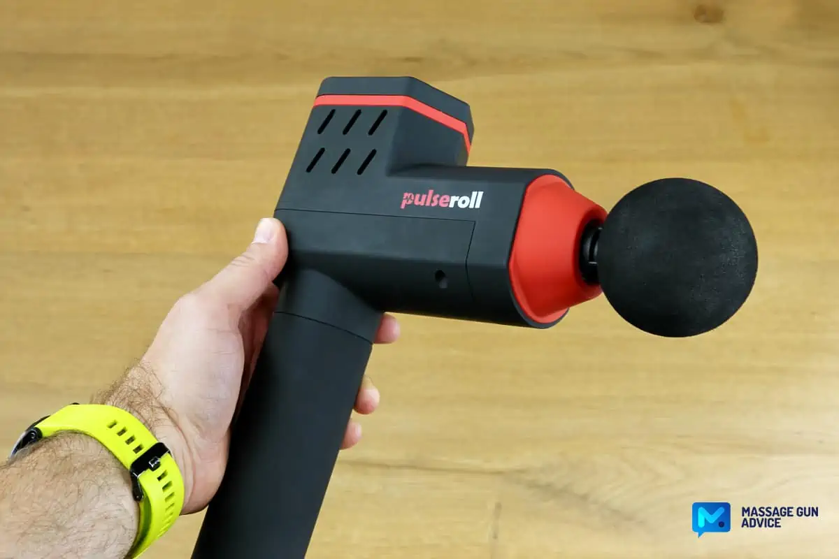 Pulseroll Massage Gun Review - A Decent, Heavy-Duty Percussive Device 14 massage gun pulseroll