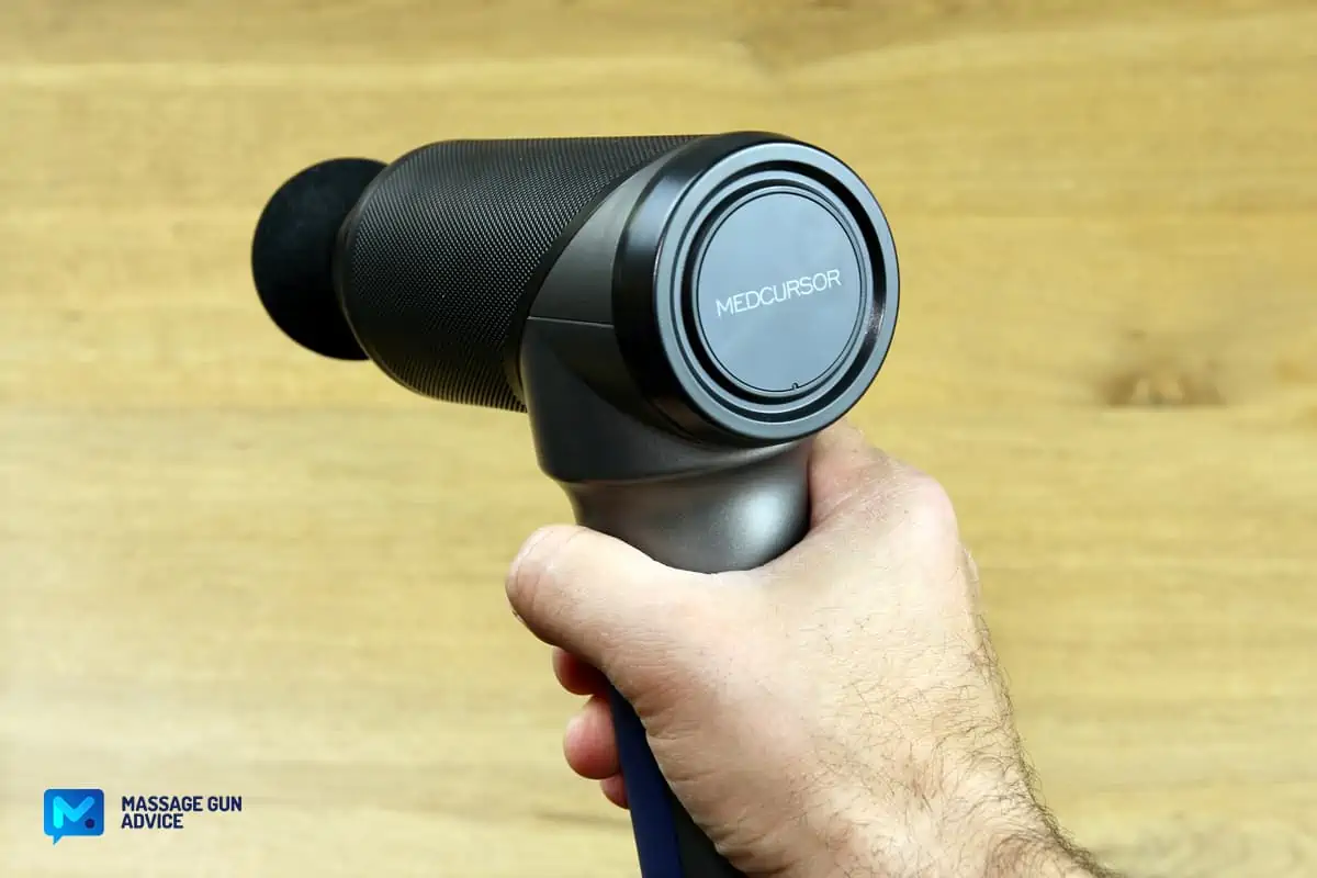 Medcursor Massage Gun Review: OK for Beginners, but Quite a Thrill for the Pros! 1 medcursor massage gun
