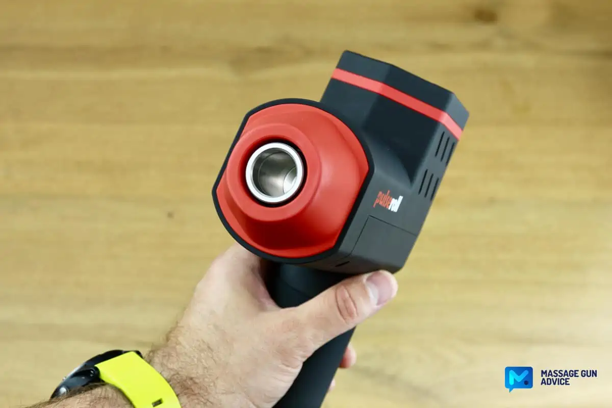 Pulseroll Massage Gun Review - A Decent, Heavy-Duty Percussive Device 15 pulseroll massager attachments socket