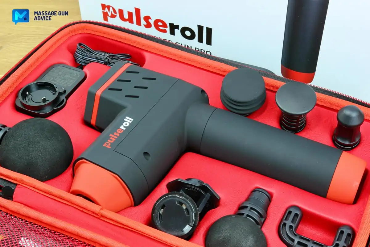 Pulseroll Massage Gun Review - A Decent, Heavy-Duty Percussive Device 5 pulseroll percussion massage gun