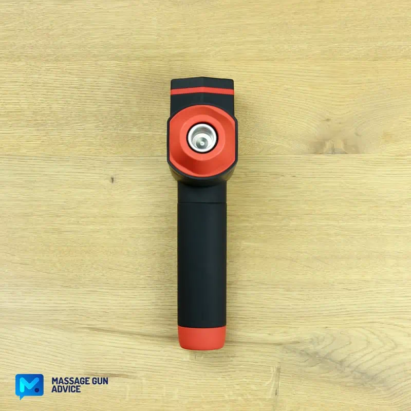 Pulseroll Massage Gun Review - A Decent, Heavy-Duty Percussive Device 8 pulseroll pro front view
