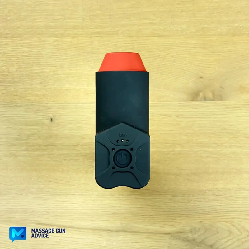 Pulseroll Massage Gun Review - A Decent, Heavy-Duty Percussive Device 10 pulseroll pro top view