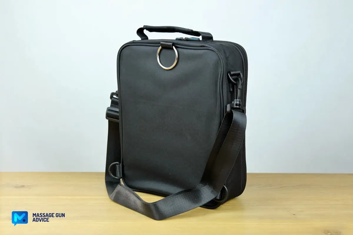 Recovapro MAX Review - A Heavy, but Amazingly Powerful Massage Gun 6 recovapro max Carry Bag back