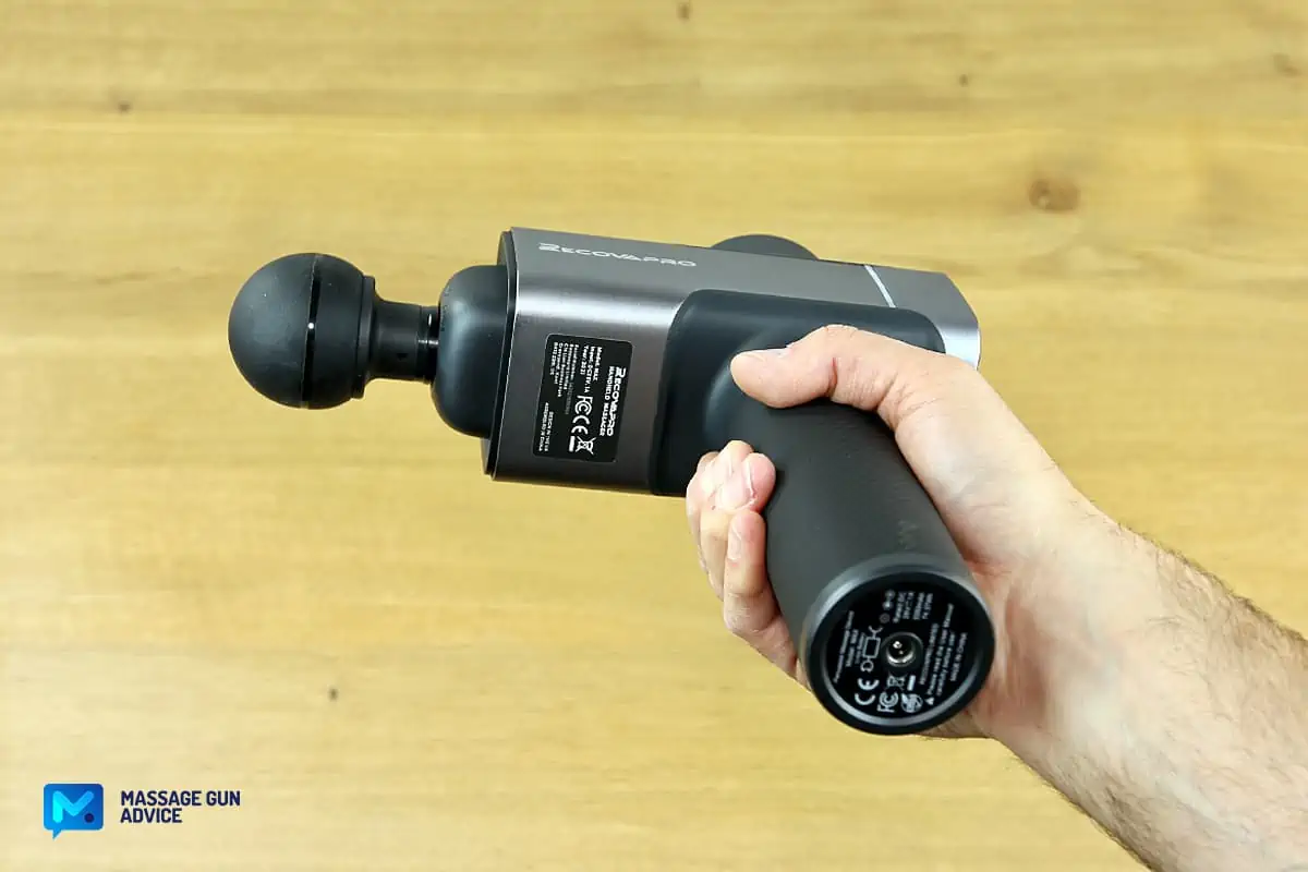 Recovapro MAX Review - A Heavy, but Amazingly Powerful Massage Gun 22 recovapro max massager balanced handle