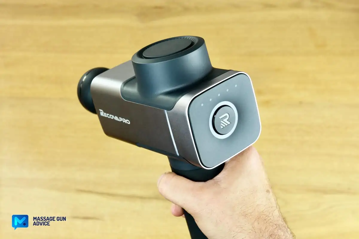 Recovapro SE Review - Surprisingly Good And Versatile Device 14 Recovapro SE Bluetooth enabled Massage Gun