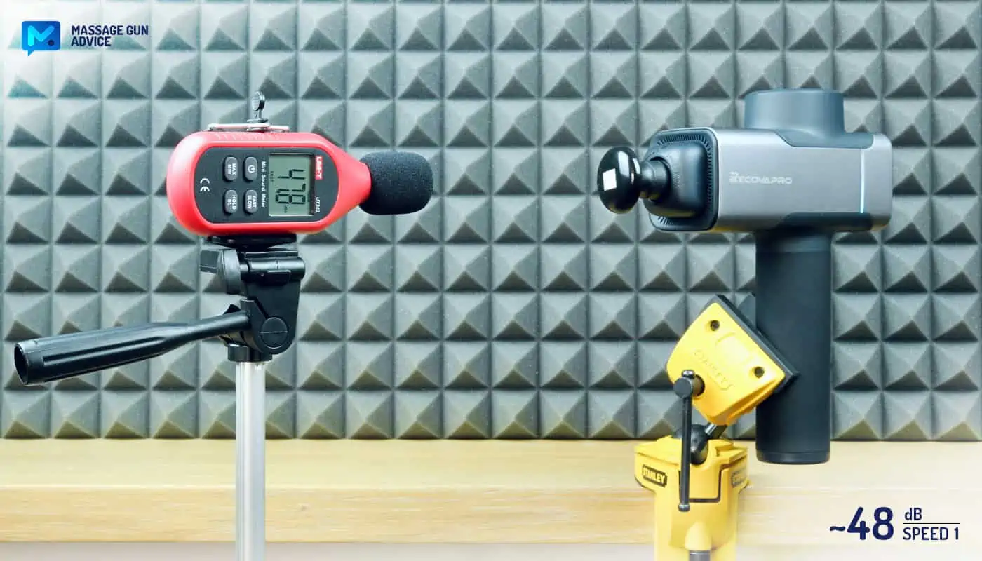 Recovapro SE Review - Surprisingly Good And Versatile Device 26 Recovapro SE noise measurement speed level 1