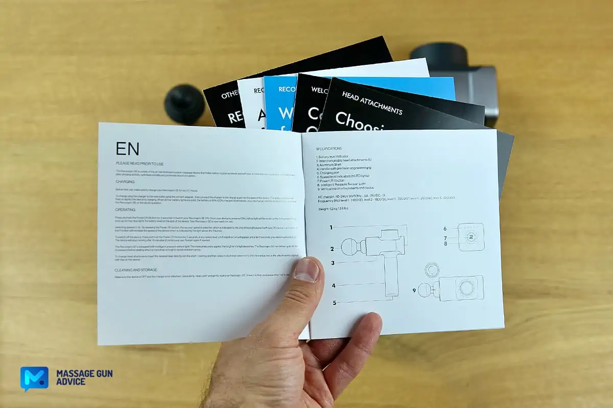 Recovapro SE Review - Surprisingly Good And Versatile Device 11 recovapro se user manual instructions