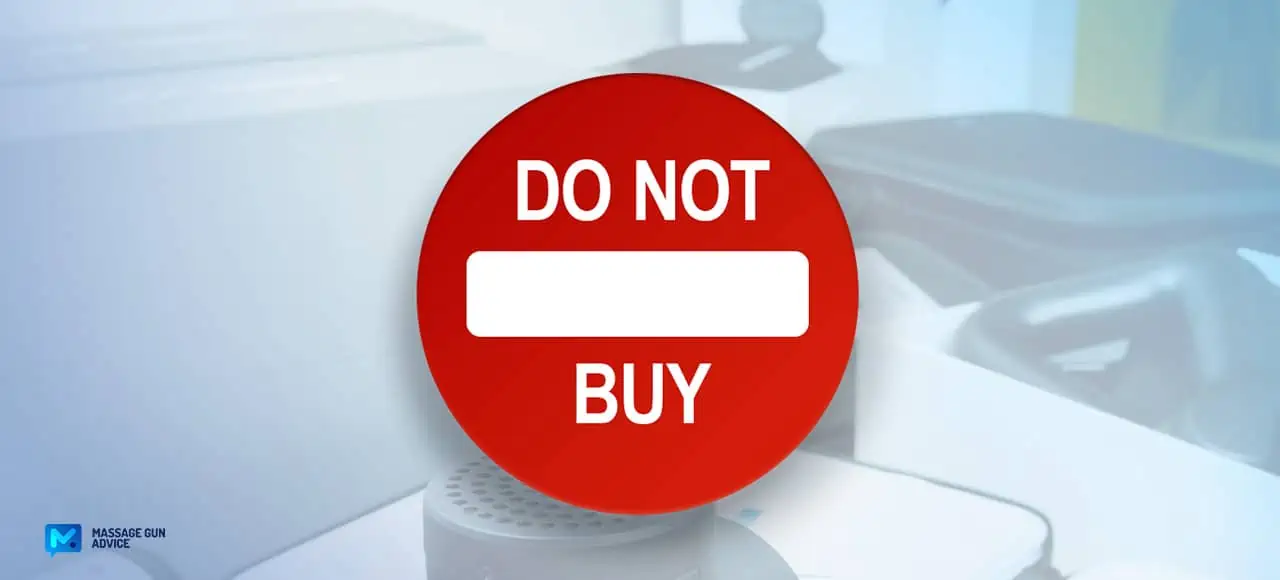 Red Flags When Buying A Massage Gun