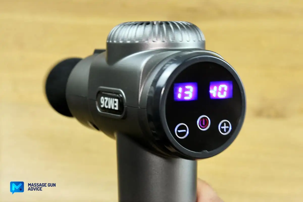 Toloco Massage Gun Review: EM26 – An Okay Personal Gun But Far From Perfect 24 toloco em26 percussion massager 20 speeds